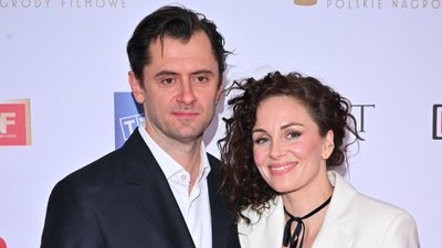 O kulach i z nowym ukochanym. Tak Wajda pokazała się na Orłach