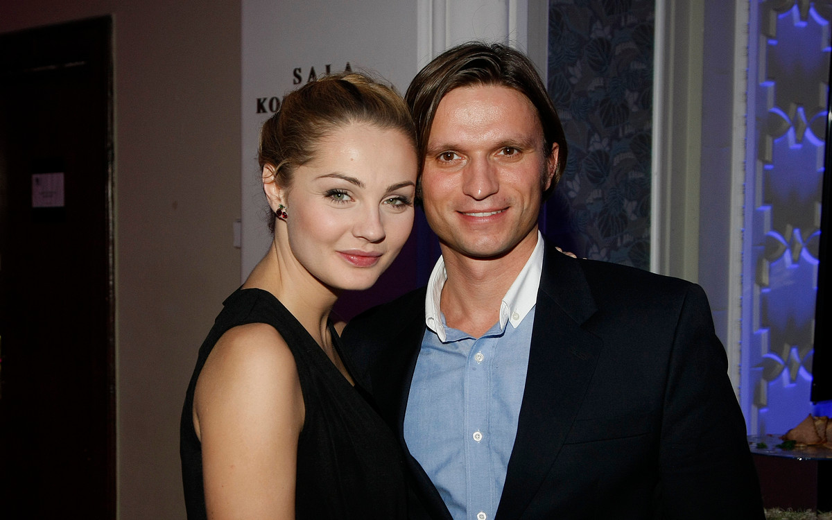 Małgorzata Socha z mężem, Krzysztofem Wiśniewskim