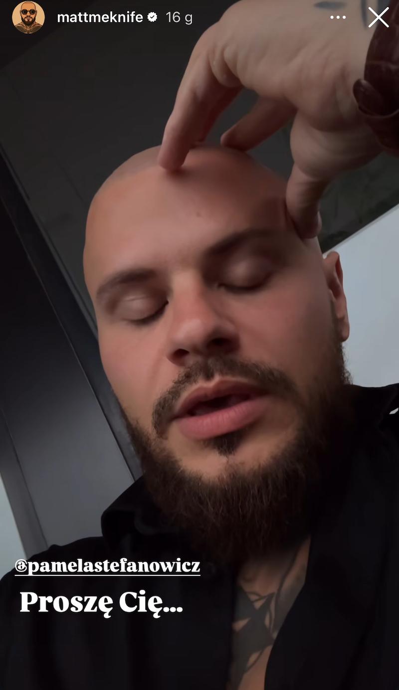 Mateusz Janusz, fot. Instagram @mattmeknife