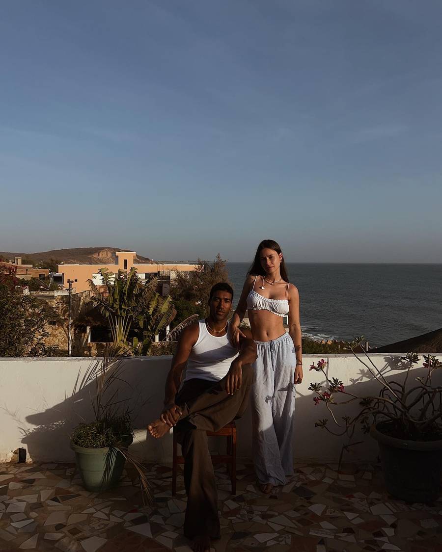 Eliza Koźlak, Gamou Fall, fot. Instagram