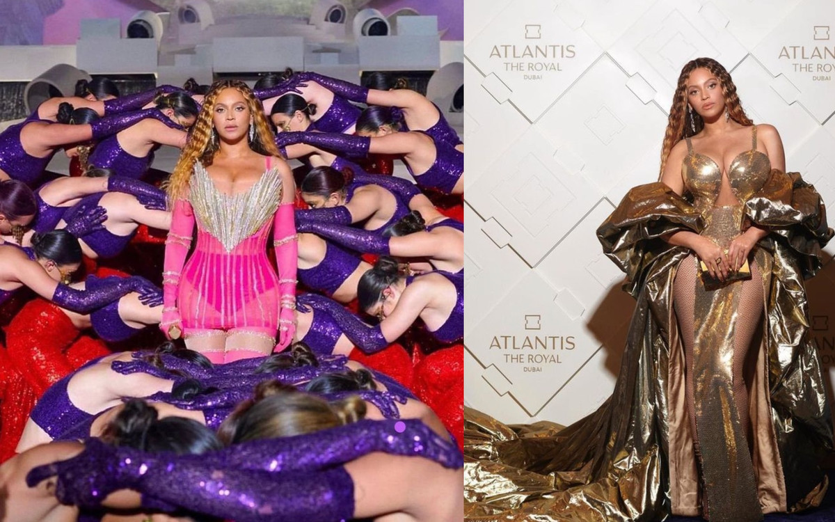 Beyoncé złożyła hołd Ukrainie podczas występu w Dubaju. Założyła kreację tego projektanta