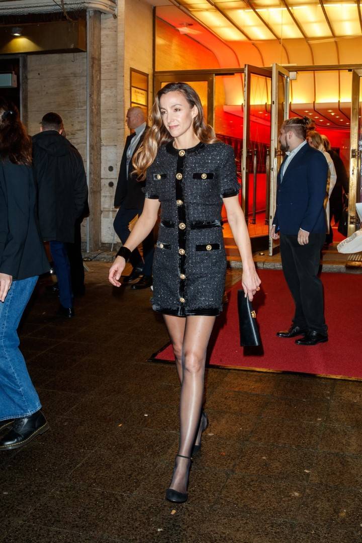 Hugh Grant z żoną na premierze. Młodsza o 23 lata Anna Eberstein wyglądała olśniewająco! (FOTO)