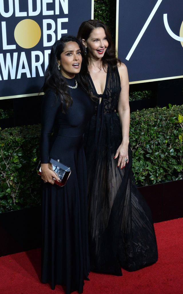 Złote Globy 2018 – gwiazdy w czerni na czerwonym dywanie