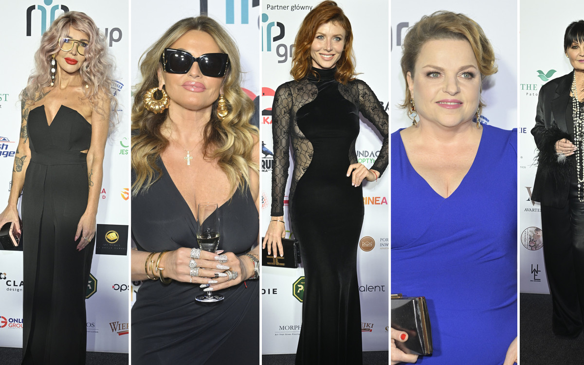 Gala Osobowości i Sukcesy: Doda założyła sukienkę na kombinezon, dawno niewidziana Karolina Pisarek z mężem