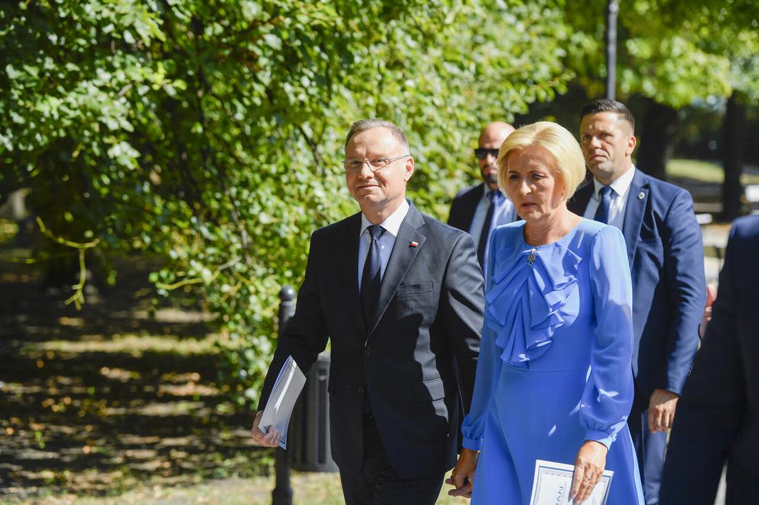 Agata Duda, Andrzej Duda, fot. AKPA
