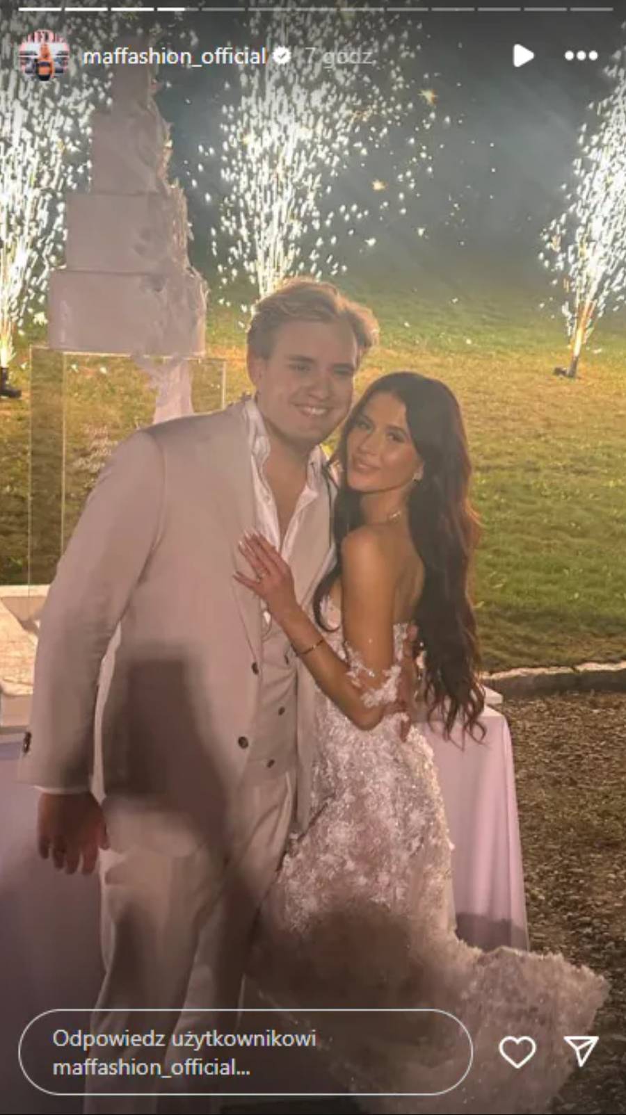 Maffashion ujawnia KULISY ŚLUBU Roxie i Kevina! Trzy suknie, zapierajacy dech pierwszy taniec, ogromny tort… (FOTO)