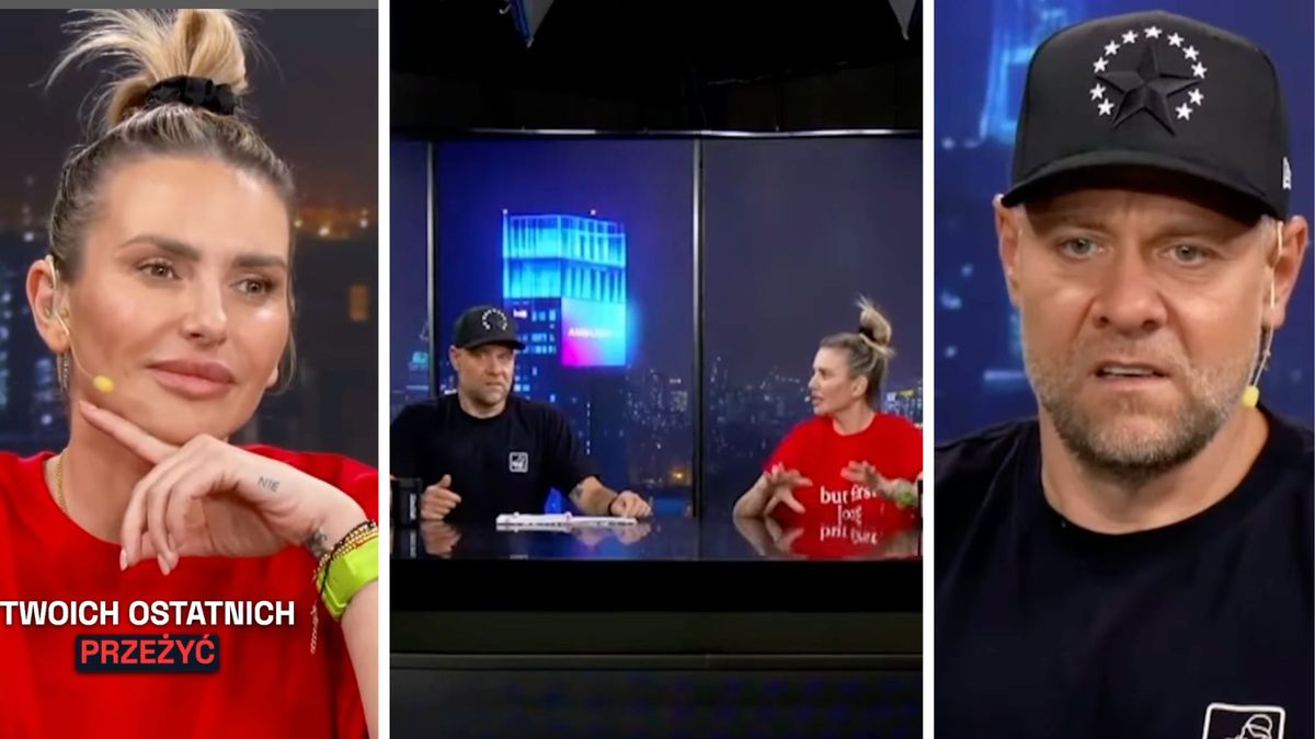 Tede i Monika Goździalska w Kanale Zero