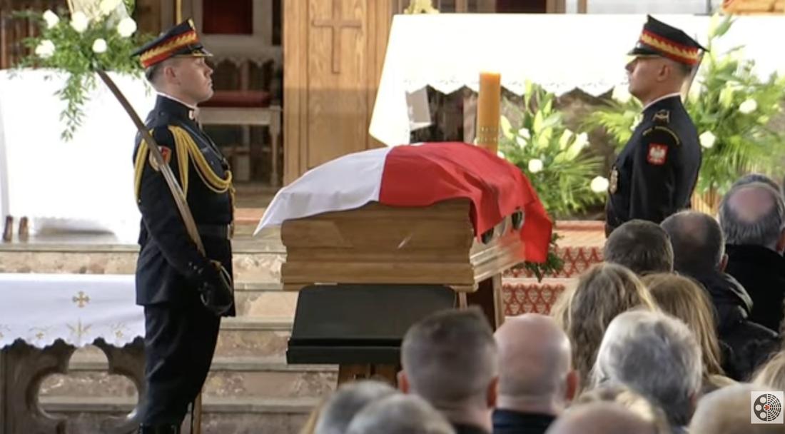 Pogrzeb Łukasza Litewki, fot. YouTube