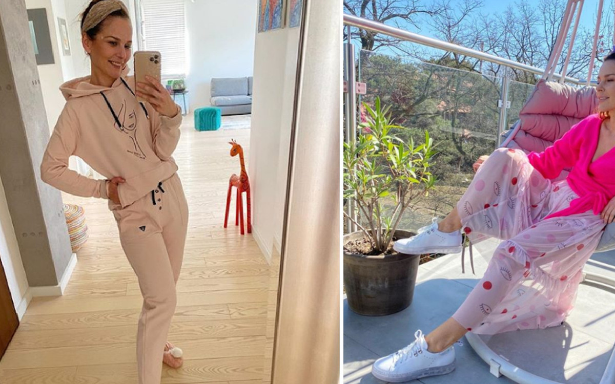 Paulina Sykut-Jeżyna ostatnio sporo czasu spędza na balkonie. A jak wygląda jej mieszkanie?