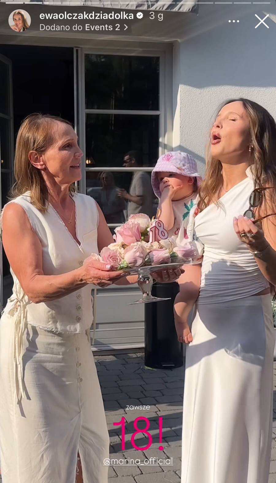 Marina Łuczenko-Szczęsna, fot. Ewa Olczak-Dziadolka/Instagram.