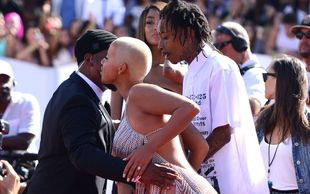 Prawie naga Amber Rose na MTV VMA 2014 (FOTO)