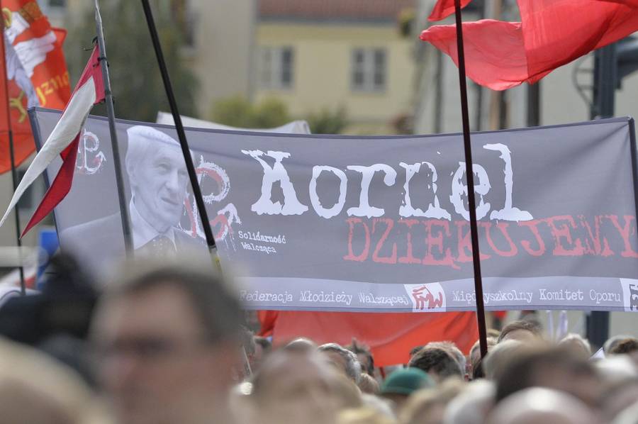 Pogrzeb Kornela Morawieckiego