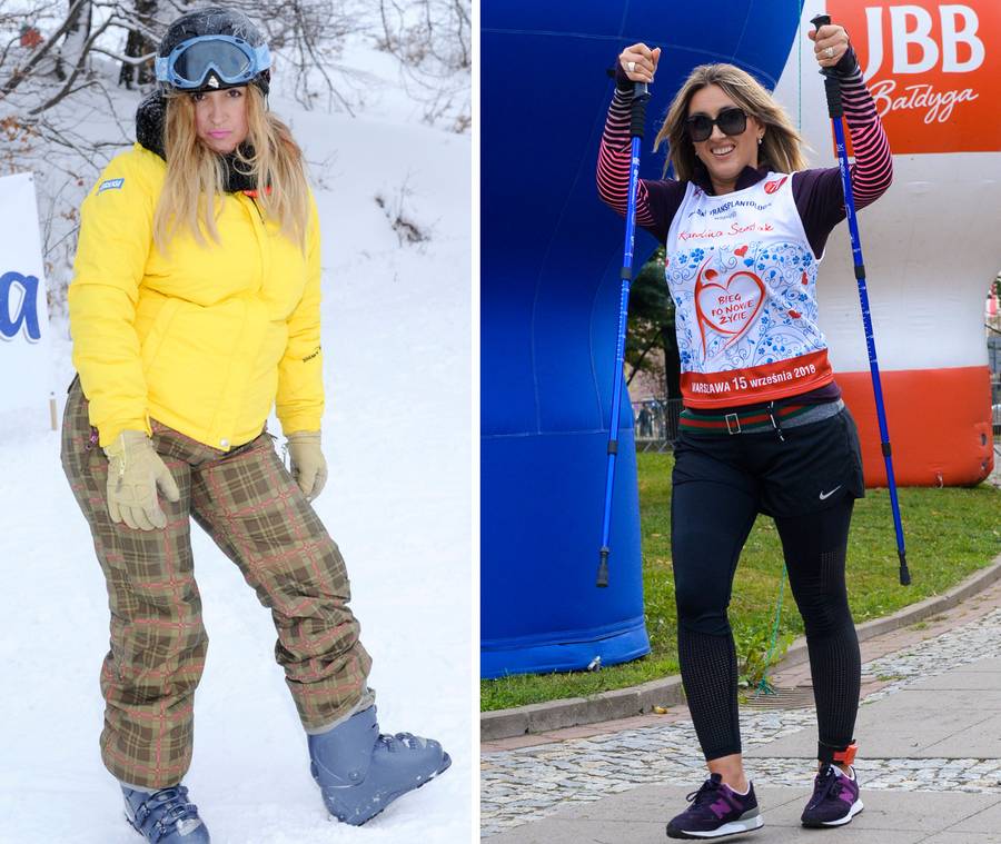 Karolina Szostak PRZED i PO odchudzaniu