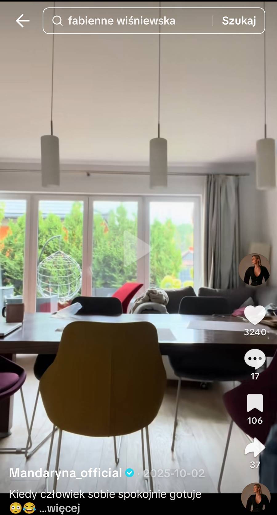 Tak mieszka Mandaryna, fot. Instagram