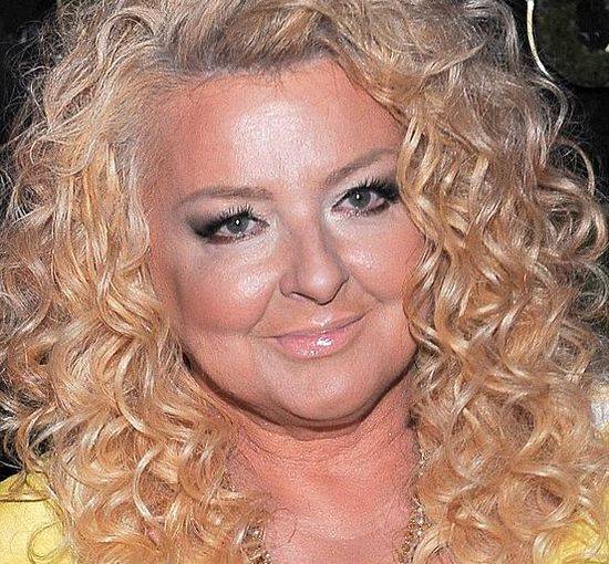 Zbliżenie na twarz Magdy Gessler