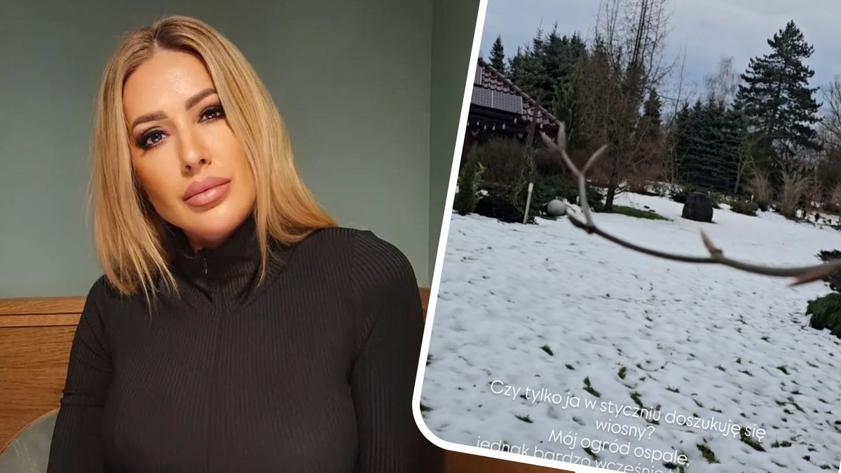 Sylwia Peretti pokazała swój ogród w Krakowie