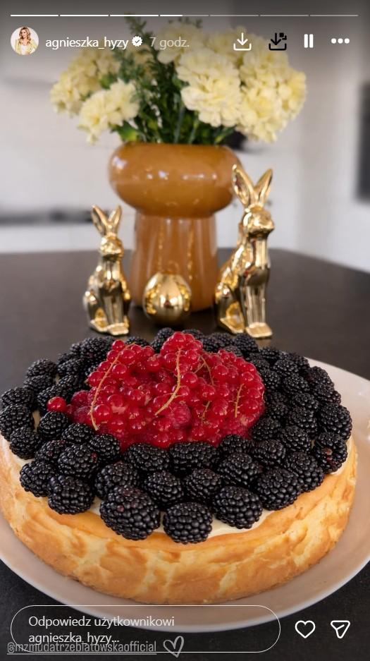 Agnieszka Hyży przygotowuje się do Wielkanocy, fot. Instagram
