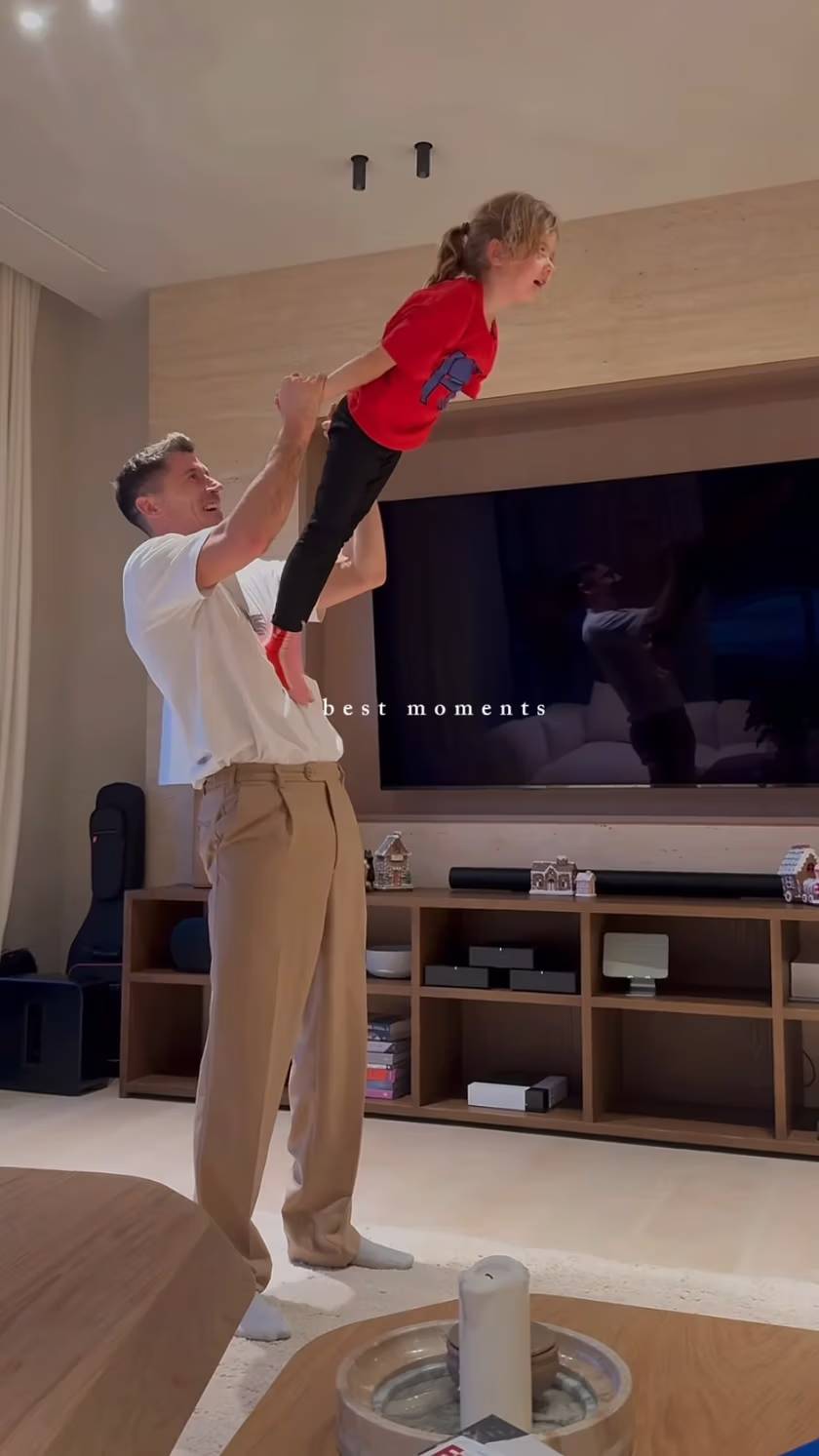 Robert Lewandowski, fot. Instagram.