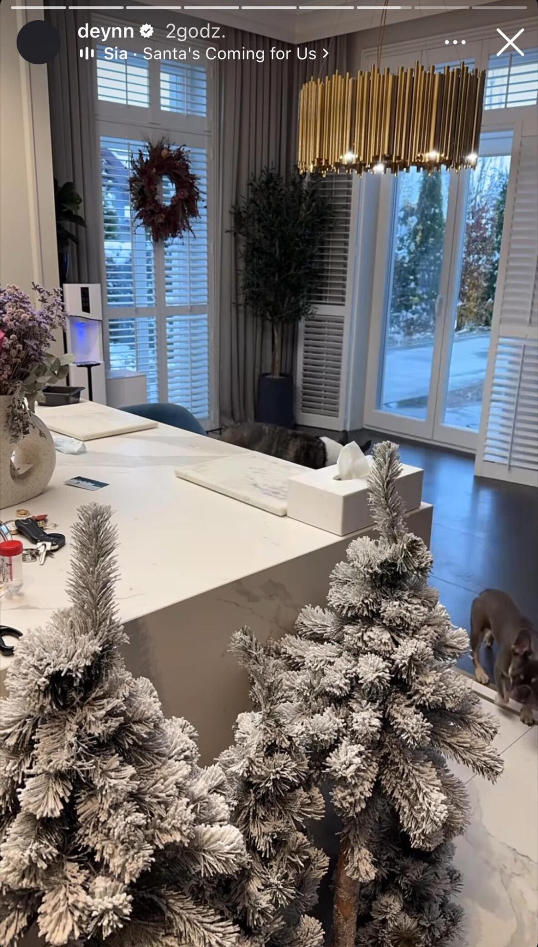Deynn dekoruje dom na święta IG: Deynn