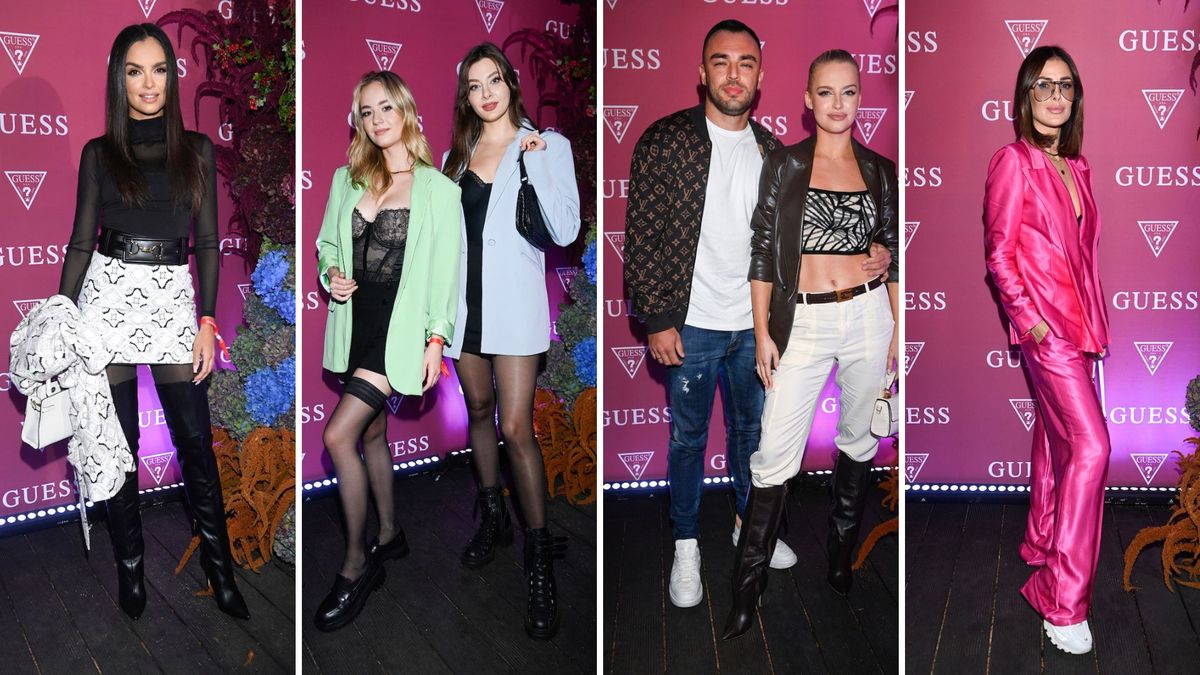 Gwiazdy na imprezie Guess Party