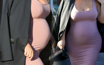 Nie możecie przegapić prezentacji ciążowych wdzięków Kim K!