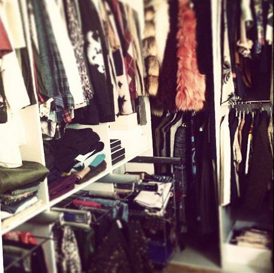 Gdzie gwiazdy trzymają swoje ubrania i buty?