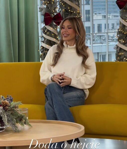 Doda zaskoczyła wszystkich w studiu "Dzień Dobry TVN", fot. Instagram