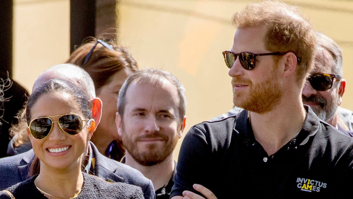 16-04-2022 Prince Harry, Duke of Sussex and Meghan Markle, Duchess of Sussex attend the Land Rover driving challange at the 2020 Invictus Games, an international sporting event for wounded, injured and sick service personnel and veterans, at the Zuiderpark in The Hague.,Image: 683557396, License: Rights-managed, Restrictions: , Model Release: no, Credit line: Nieboer / ddp images / Forum