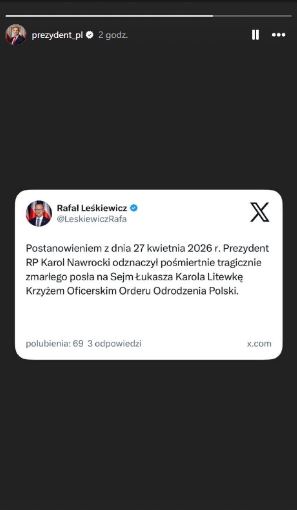 Instagram/prezydent_pl