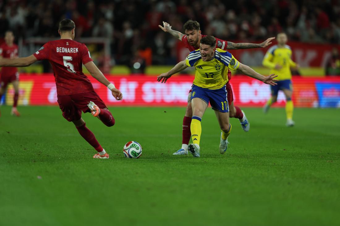 Mecz Polska-Szwecja, fot. AKPA