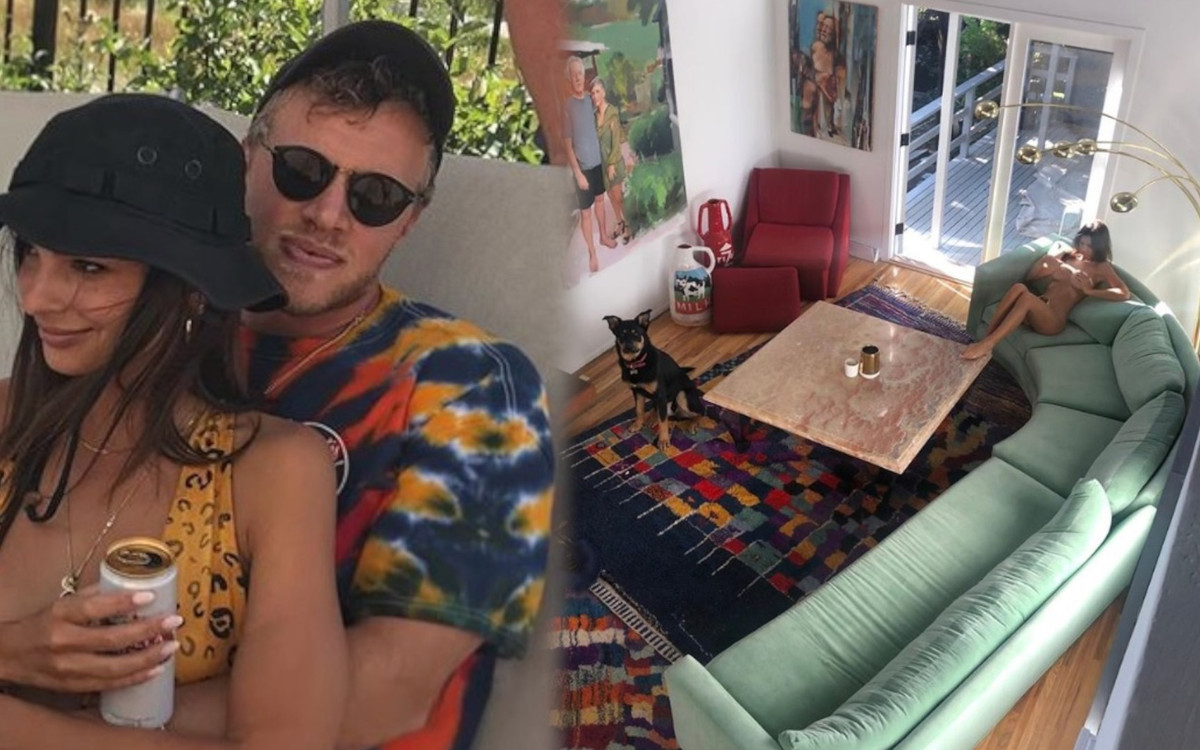 Tak mieszka z mężem Emily Ratajkowski. Pełno antyków i kolorów