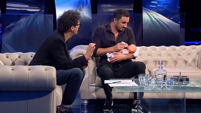 Sebastian Karpiel Bułecka karmi u Kuby Wojewódzkiego