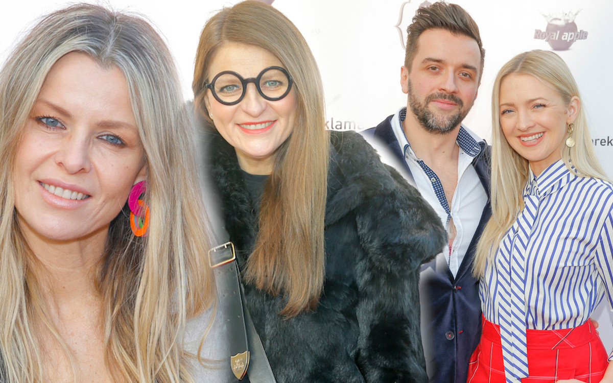 Walentynkowa Moda na Recykling. Barbara Kurdej-Szatan razem z mężem na scenie