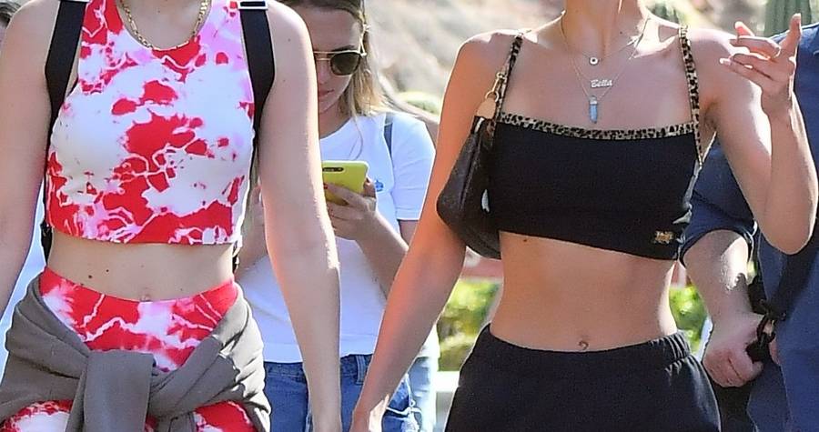 Bella i Gigi Hadid bawią się w Disneylandzie – zapomniały, że są gwiazdami