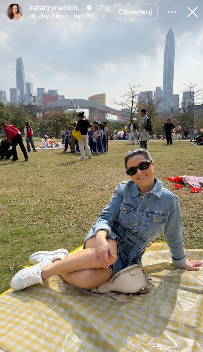 Katarzyna Cichopek i Maciej Kurzajewski wypoczywają w Chinach, fot. Instagram