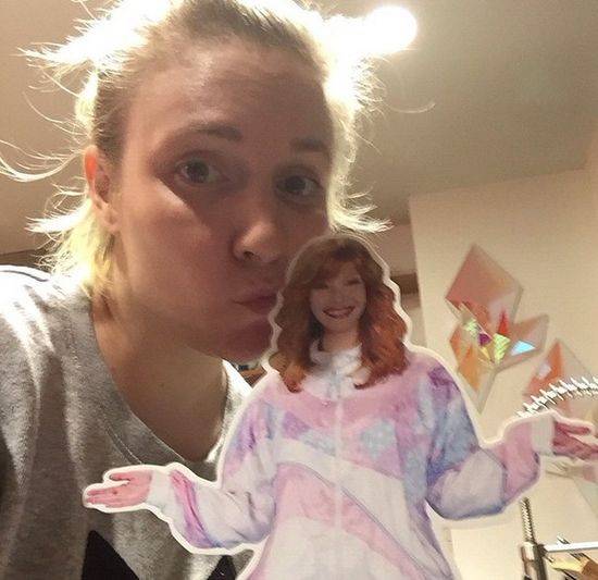 Lena Dunham na instagramie