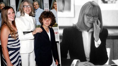 Diane Keaton mając 50 lat adoptowała dwójkę dzieci. Do końca życia była samotną matką z wyboru