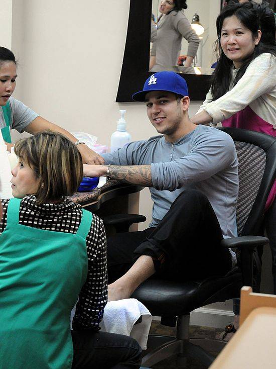 Rob Kardashian na starych zdjęciach