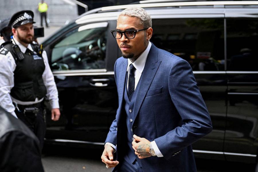 Chris Brown w sądzie w sprawie pobicia producenta muzycznego
