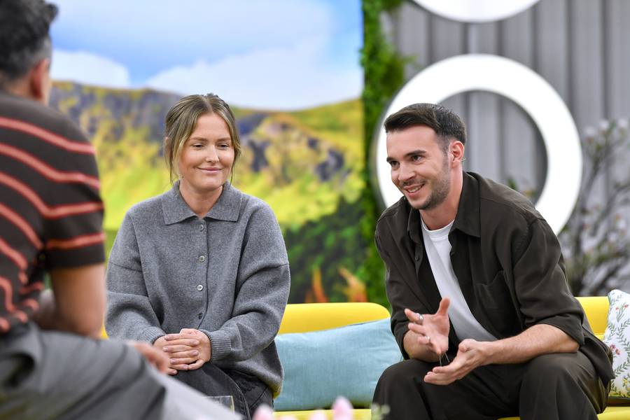 Olga Frycz i Albert Kosiński w "Halo tu Polsat"