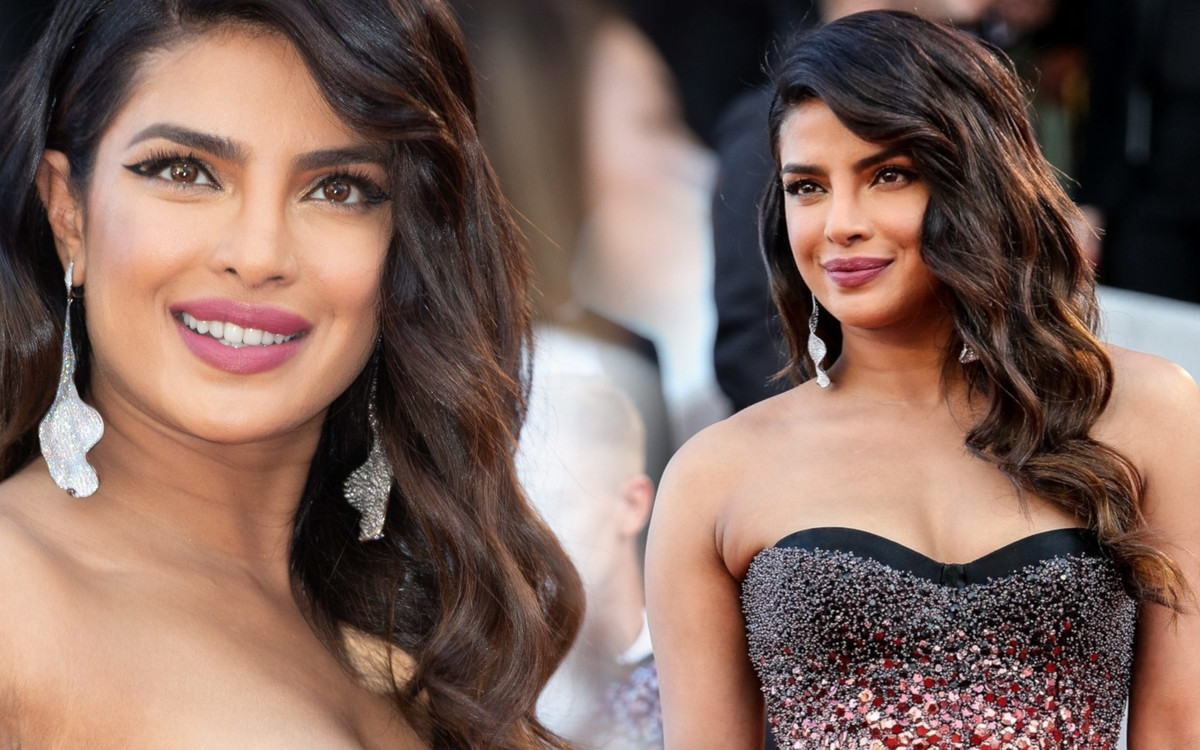 Priyanka Chopra w pięknej kreacji w Cannes – internauci dopatrzyli się CIĄŻOWEGO brzuszka