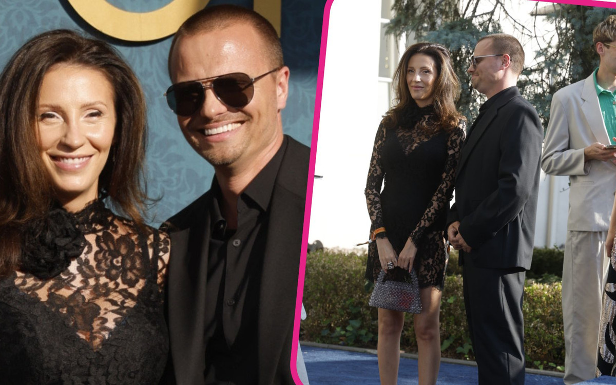 Marcin Hakiel z ukochaną na polskiej premierze “Bridgertonowie”. Dominika pokazała ciążowy brzuszek