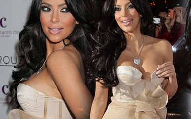 Kim Kardashian – zmalowana Walentynka (FOTO)