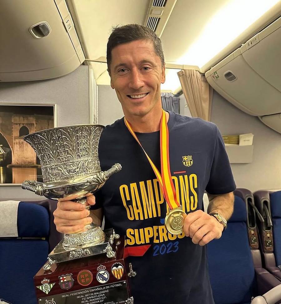 Robert Lewandowski, fot. Instagram