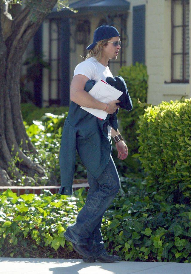 Brad Pitt w czasach związku z Jennifer Aniston