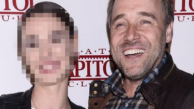 Łukasz Nowicki z żoną na premierze (ZDJĘCIA)