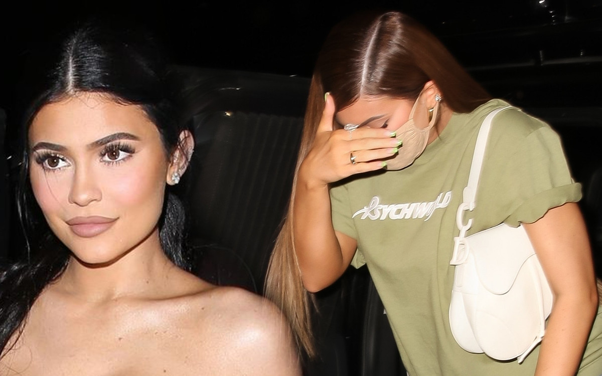Rozzłoszczona Kylie Jenner wychodzi z imprezy. Na Instagramie pokazuje więcej ciała