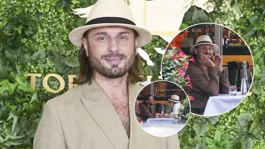 Rafał Grabias przyłapany z nowym partnerem?! Wybrali się na romantyczną kolację (ZDJĘCIA)