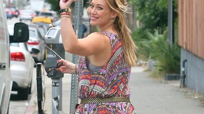 Słodkie minki Hilary Duff