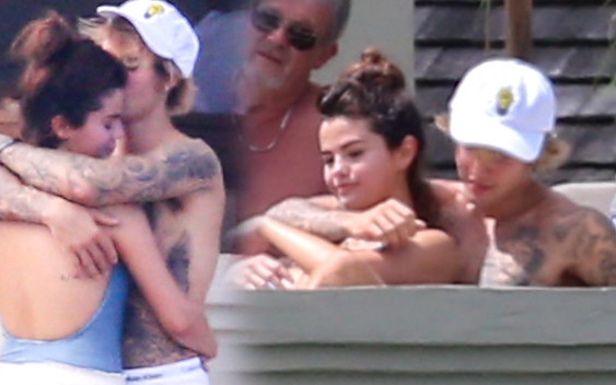 Selena z Justinem na ślubie jego ojca (EXCLUSIVE)